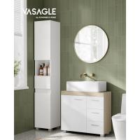 Mueble Bajo Lavabo Armario de Baño con 3 Cajones Diseño Trasero con 2 Compartimentos - details 27