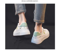 Nueva capa de cuero versátil resistente al agua para mujer, estudiante mariposa, tabla, zapatos con cordones, versión coreana de varios z - details 10