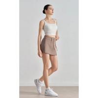 Falda de cintura alta con cordón ajustable, minifalda deportiva informal para mujer, pantalones cortos, falda de tenis para fitness - details 5