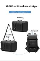 Mochila de Viaje Impermeable 17 Pulgadas para Laptop de Negocios con Bolsa de Zapatos Separada - details 8