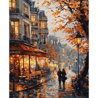 RUOPOTY-pintura por números de ciudad, pintura por números para adultos, paisaje, arte de pared artesanal, pintura Digital sobre lienzo, decoración del hogar - details 0