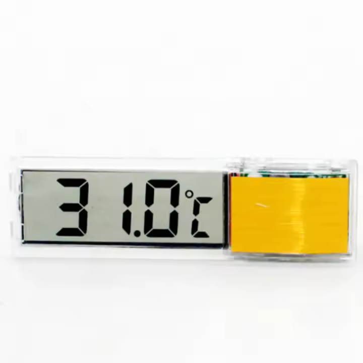 Aquarium Thermometer Electronic LCD Digital Fish Tank Temperature Measurement Fish Tank Temp Meter Aquarium Accessories - 1