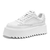 Nuevos zapatos deportivos blancos con plataforma de moda 39-44 de suela gruesa que aumentan la altura de alta calidad a bajo precio - details 0
