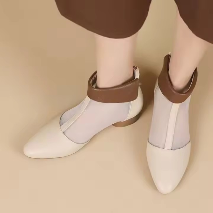 Zapatos de Mujer de Suela Suave Primavera, Verano, Otoño Tacón Corto, Espaciado, Transpirable - 1