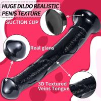 Consolador de animales de tamaño grande de caballo de 15 pulgadas, tapón Anal grande, pene enorme, suministros para adultos, Juguetes sexuales para hombres y mujeres - details 3