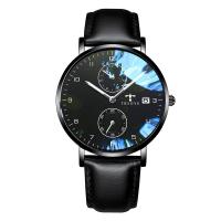 Moda tendencia casual hombre reloj deportivo luminoso reloj impermeable - details 0