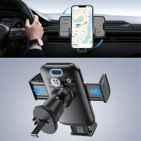 Soporte de teléfono para coche, abrazadera más ancha y gancho de Metal, ventilación [fundas gruesas amigables], soportes de teléfono para automóvil - details 6