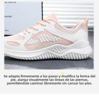Nuevos zapatos casuales transpirables para correr, zapatillas de mujer con suela blanda - details 6