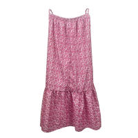 Vestido largo de verano para mujer, ropa de playa sin mangas con cuello de pico, informal, sexy, bohemio, floral, con bolsillo - details 2
