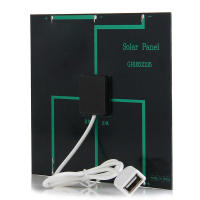 Cargador solar portátil para teléfonos móviles y MP3 MP4 con pequeño ventilador para supervivencia, kit de emergencia versal para senderismo - details 3