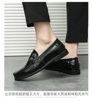 Estilo de pelo puntiagudo casual británico mocasines tendencia transpirable. - details 10