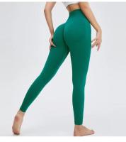 Leggings de Yoga de Cintura Alta Pantalones Deportivos de Nylon Transpirables Secado Rápido - details 22