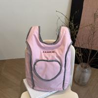 Bordado de letras amor chaleco mochila Nylon gran capacidad estudiantes bolso escolar bolsa de almacenamiento bolso de hombro mochilas - details 12