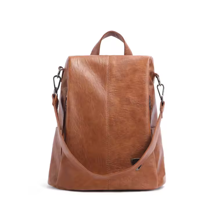 Mujer Bolsos Mochila Niña Vestir Antirobo Pequeña Casual Bandolera Portatil PU Cuero Piel - 1