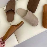 Xinzirain Spa Zapatillas de exterior de ante cómodas de goma súper suave para mujer - details 2