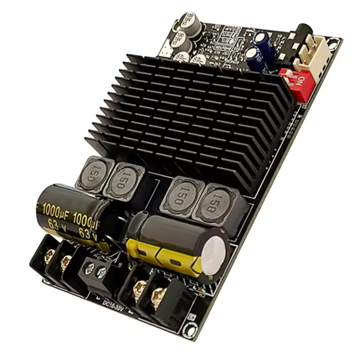 ZK-2001-placa amplificadora Digital TPA3221 100WX2 de doble canal, amplificador de escenario trasero puro de 200W, altavoz de Subwoofer Mono purado - 1