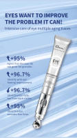 Crema eléctrica para los ojos, Tratamiento hidratante y humectante que mejora las ojeras - details 2