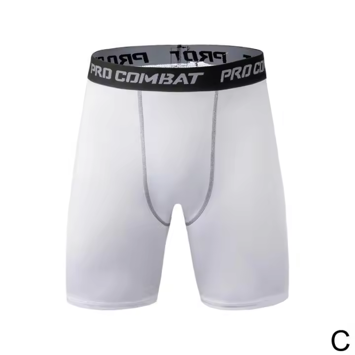 Pantalones Cortos Deportivos para Hombres Secado Rápido Ajuste Ajustado - 1