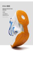 Nuevas llegadas de zapatos de tenis de mesa de cuero PU de malla antideslizante y resistente al desgaste, calzado deportivo de bádminton - details 9