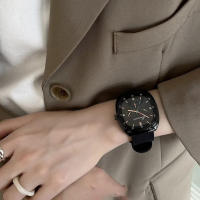 Reloj de hombre con aguja azul y correa de silicona Fashion Barrel - details 7