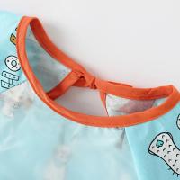 Babero de manga larga para bebé, bufanda con estampado de dibujos animados, impermeable, paño para eructar - details 3