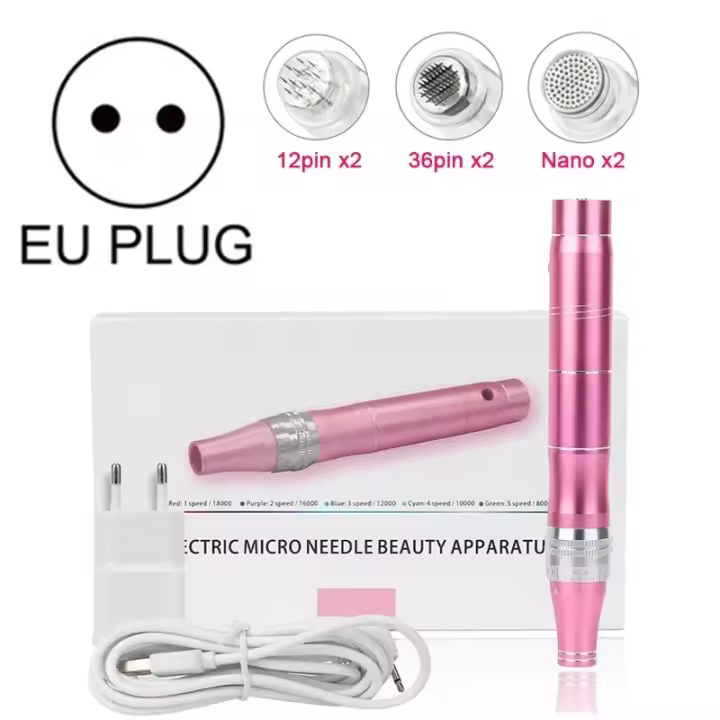 Sistema de microcajas Automático, herramienta de therapy para el cuidado de la belleza,masajeador facial por radiofrecuencia, Dermapen - 1