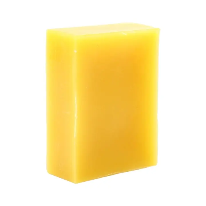 Cera de abeja amarilla para hacer velas de jabón, bolitas orgánicas naturales puras, 3 piezas - 1