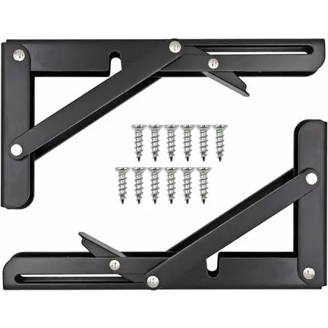 Soporte de Estante Plegable para Nieve - Con Soporte Plegable Resistente, para Estantería y Banco de Trabajo - 1