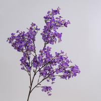 Rama de flor de melocotón Artificial de 97cm, flor de melocotón de seda elegante de plástico hecha a mano, flor falsa de tacto Real para sala de estar y escritorio - details 6