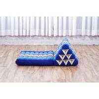 Cómodo Colchón De Suelo con Cojín De Lectura, Futón Japonés, Cama Plegable O Esterilla De Masaje Tailandés, 170 x 53 cm, Azul Claro - details 197