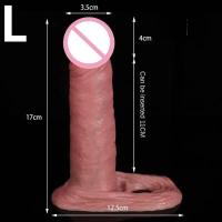 Funda de silicona reutilizable Leten para retrasar la eyaculación, alargador súper suave, condón para parejas, juguetes sexuales para hombres - details 2