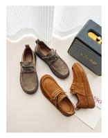 Mocasines, cordones elásticos, cómodos y versátiles, piel de cerdo transpirable, desodorante absorbente del sudor en el interior - details 11
