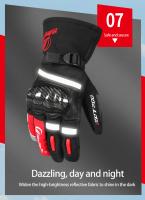 Guantes de Motocicleta para Invierno Cálidos, A Prueba de Viento, Pantalla Táctil, Antideslizantes, Talla M-XXL - details 9