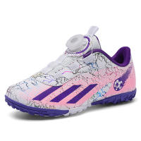 Zapatos de fútbol para niños y niñas Uñas rotas para hombres Botones giratorios Estudiantes de primaria Zapatos de entrenamiento - details 13