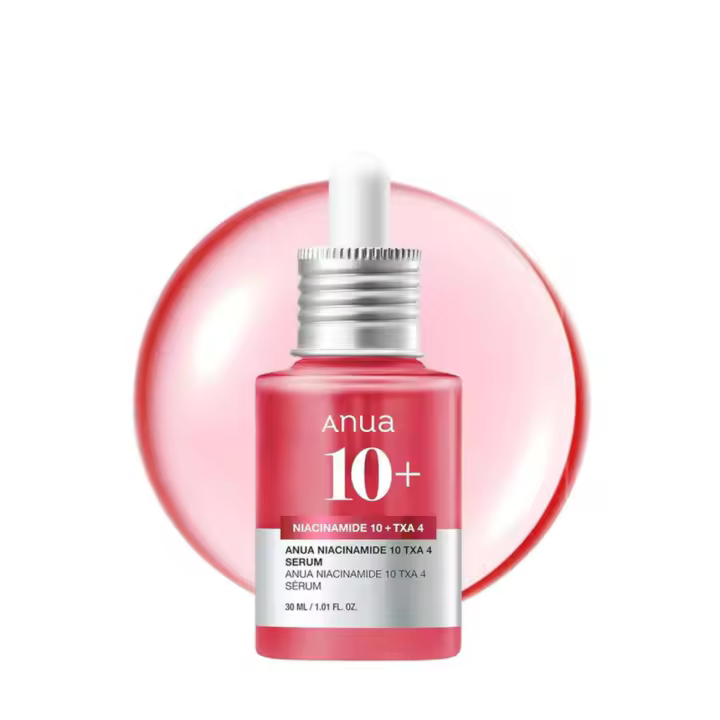 Suero facial Anua nicotinamida 10+Txa 4 ácido fuerte, tranexámico, vitamina B12 - 1