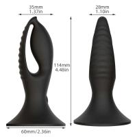 Potente juguete sexual con vibración de 10 frecuencias, Anal Bdsm, consolador con tapón Anal, vibrador, masaje de próstata, Vagina, juego para adultos - details 8