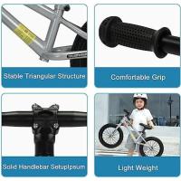 Bicicleta Sin Pedales para Niños de 3 a 4 5 6 7 Años, Ruedas de Goma Inflables de 16 Pulgadas, Bicicleta de Equilibrio con Sillín Ajustable, hasta 40 Kg, Juguetes para Niñas y Niños - details 5
