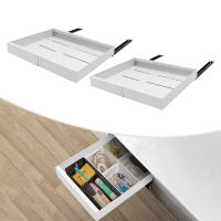 Estante de almacenamiento de cosméticos, cesta de almacenamiento en el armario, estante de almacenamiento de cocina multifuncional sin perforaciones, 2 uds. - details 1