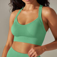 Hamidou-Top Sexy para mujer, sujetadores deportivos para Yoga, Fitness, belleza, espalda elástica, transpirable, ropa interior femenina, Tops - details 29