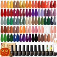 ROSALIND Esmalte de uñas en Gel, conjunto de varios colores de otoño e invierno, semipermanente UV, lámpara Led, regalo de Navidad y Halloween - details 1