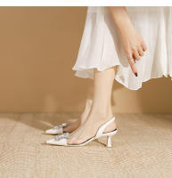 Elegantes sandalias de tacón alto con punta de diamante - details 19