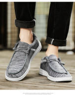 Los hombres viejos zapatos de tela de Beijing pedal plataforma de los hombres mocasines. - details 12