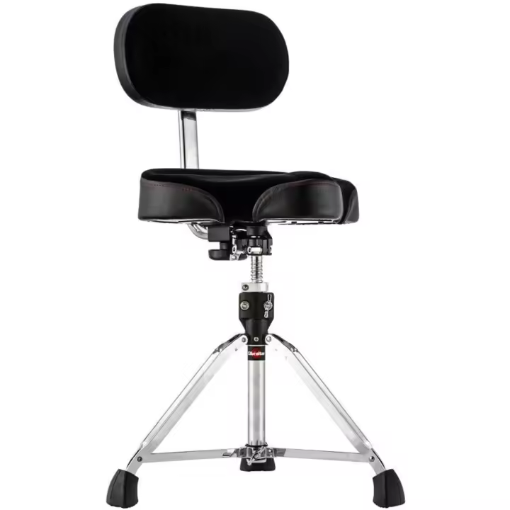 Taburete de tambor Serie 9000 Taburete de tambor Pro con respaldo 9608MB Diámetro de 42cm - 1