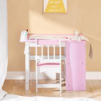 Juego de mesa infantil y 2 sillas de madera, organizador de juguetes multifuncional con 8 cestas y 1 compartimento, 87 x 50 x 50 cm - details 20
