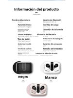 Auriculares Deportivos Bluetooth 5.4 Autonomía de 75h, Impermeables IP7, 4 Micrófonos ENC - details 10