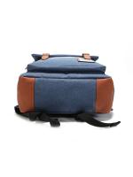Mochila retro para ordenador portátil con puerto de carga USB, mochila de viaje impermeable para hombres y mujeres - details 25
