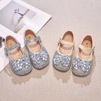 Zapatos de cuero para niñas, calzado de princesa elegante, suela suave, antideslizante, versátil, estilo coreano, Otoño, 2024 - details 1
