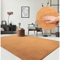 Alfombra Moderna y Suave de Pelo Corto Antideslizante, Lavable hasta 30 Grados, Para Salón, Beige, 160 x 220 cm - details 15