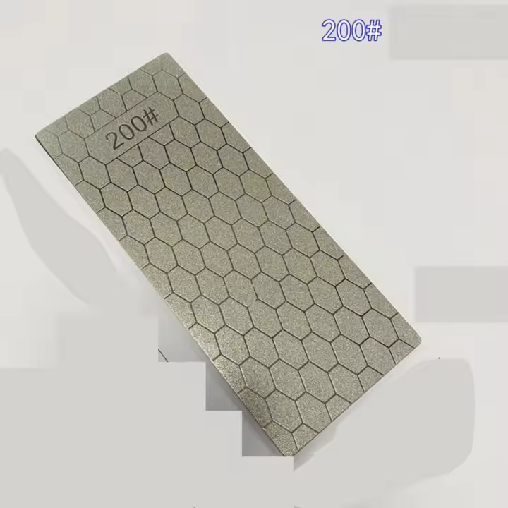 Piedras de afilar de diamante de malla ultrafina Con Base antideslizante, placa de superficie de panal, 240-3000 - 1