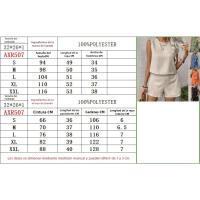 Conjunto de Verano 2025 para Mujer Top Sin Mangas y Shorts Cortos Estilo Casual y Deportivo - details 0